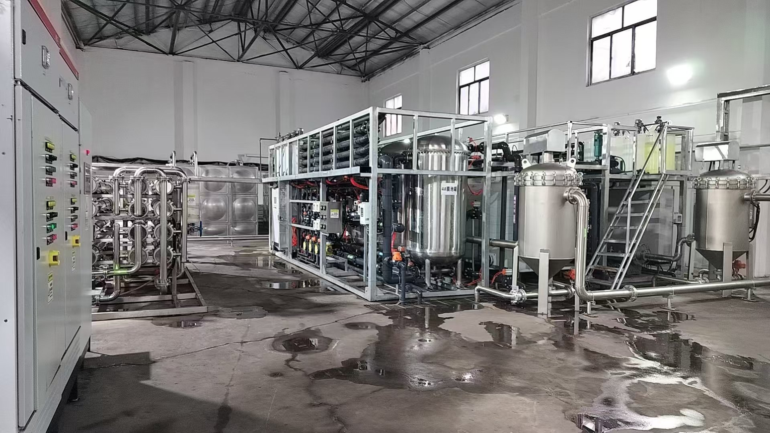 水处理现场