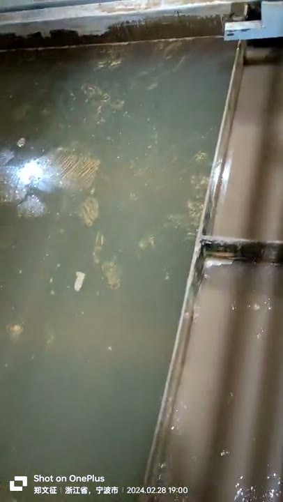 宁波某水产养殖企业膜池实拍